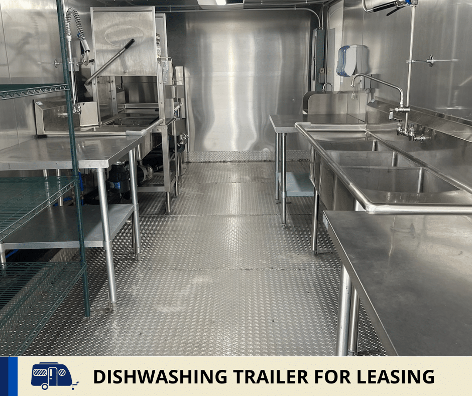 Dishwashing Trailer For Leasing