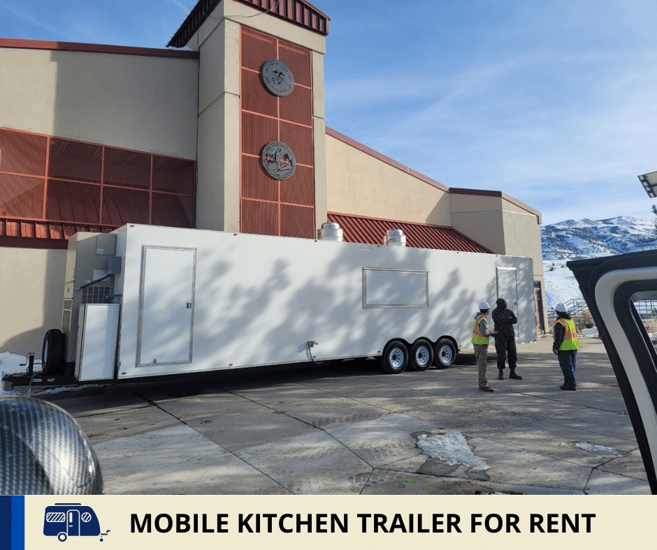 Mobile Kitchen Trailer For Rent