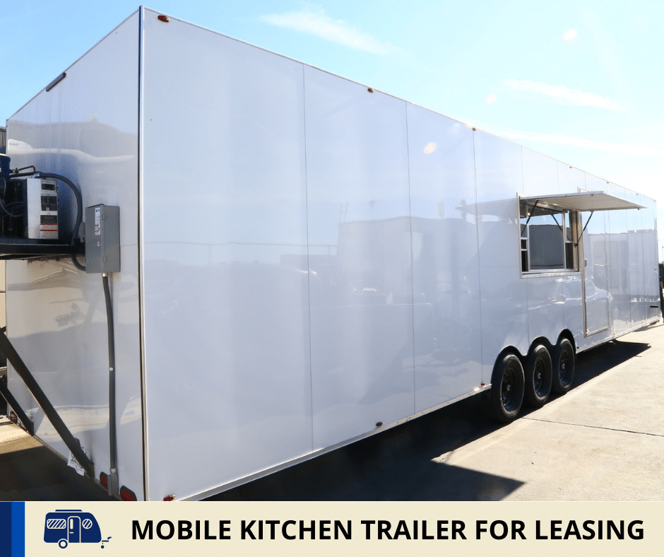 Mobile Kitchen Trailer For Leasing