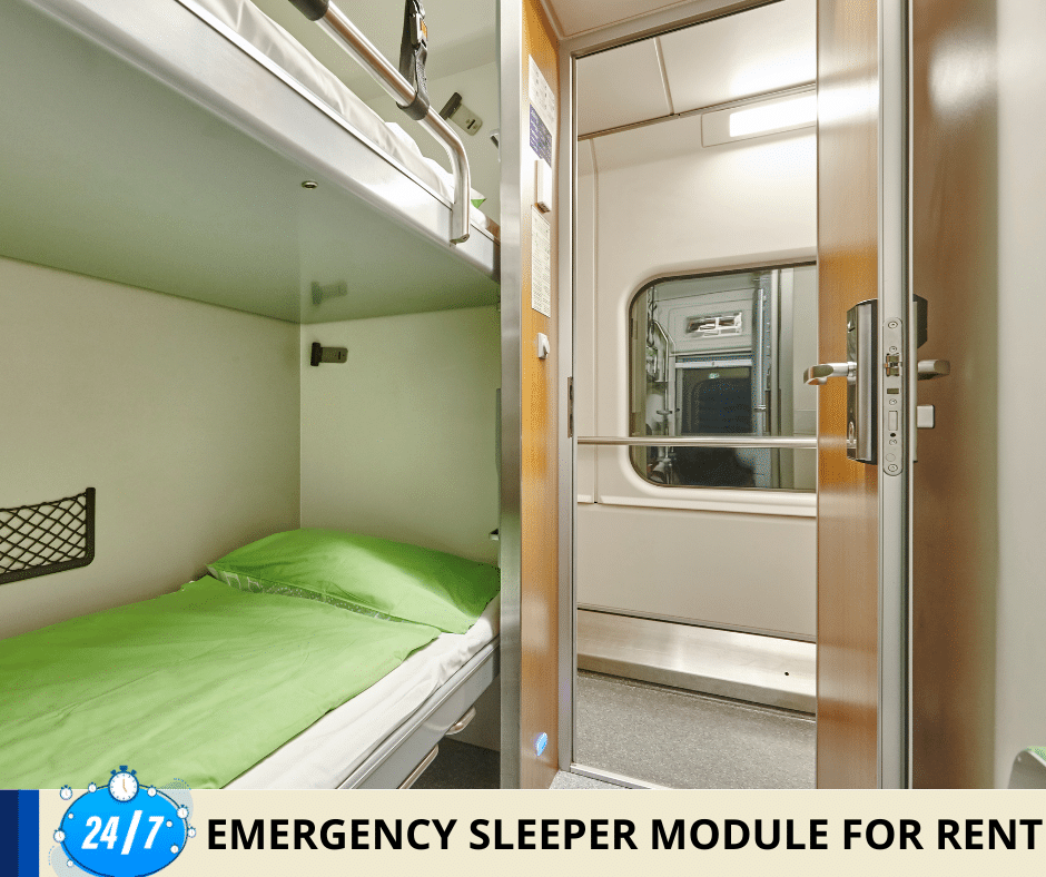 Emergency Sleeper Module For Rent