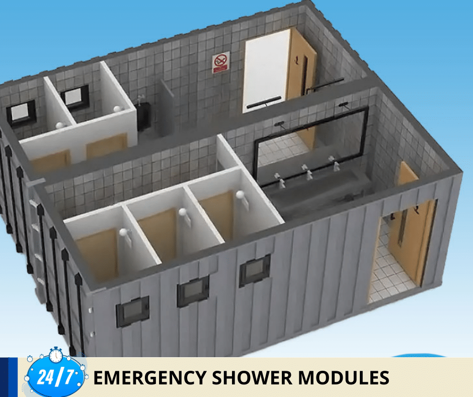 Emergency Shower Modules