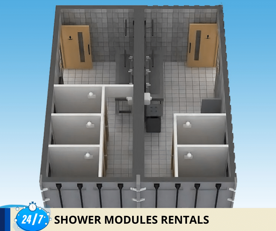 Shower Modules Rentals