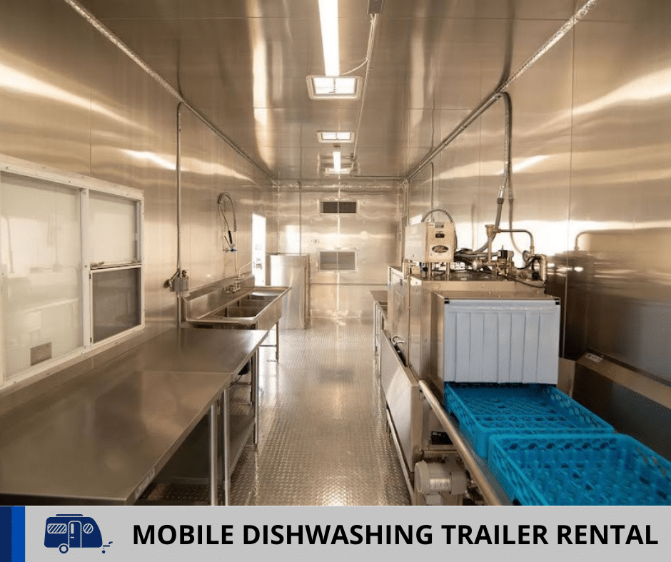 GT - Mobile Dishwashing Trailer Rental Massachusetts, USA