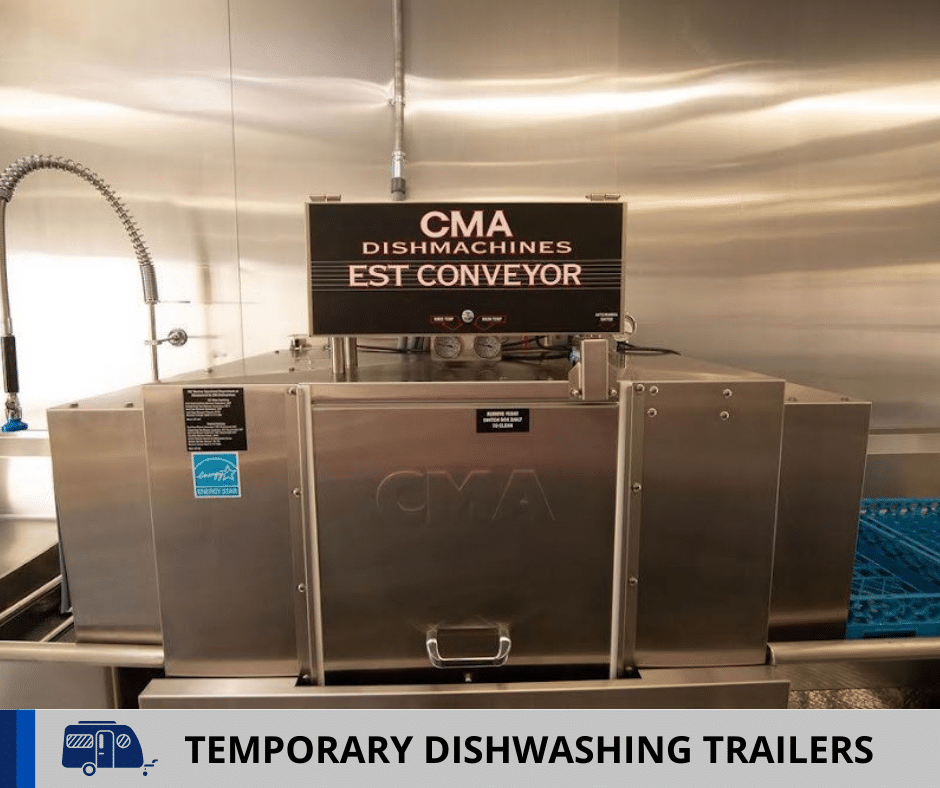 Temporary Dishwashing Facility for Lease in Louisiana, USA